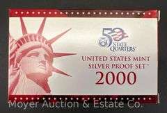 2000 United States Mint Silver Proof Set