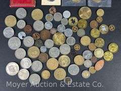 Group of Misc. Foreign Coins and Tokens