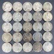 (25) Silver War Nickels