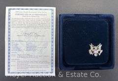 2009 Louis Braille Bicentennial Proof Silver Dollar, with Original Boxes