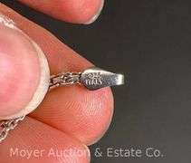 Group of Sterling Silver Jewelry, Bracelets, Necklaces, Etc. 3.28 Troy Ounces