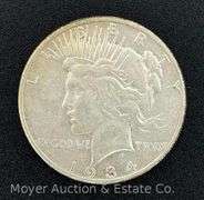 1934-S Peace Silver Dollar