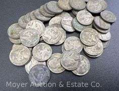 (50) Silver War Nickels