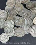 (50) Mercury Dimes
