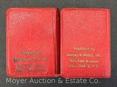 2 Miniature Langenscheidt's Lilliput Dictionaries, 2"h