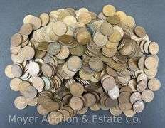 (500) Asst. Wheat Pennies