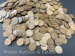 (500) Asst. Wheat Pennies
