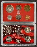 2004 United States Mint Silver Proof Set