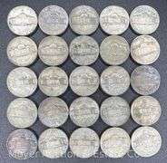 (25) Silver War Nickels