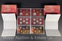 (2) 2010 United States Mint Silver Proof Sets