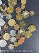 Group of Misc. Foreign Coins and Tokens