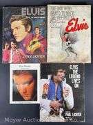 Group of Vintage Elvis Presley Books