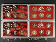 (2) 2004 United States Mint Silver Proof Sets
