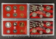 (2) 2004 United States Mint Silver Proof Sets