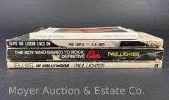 Group of Vintage Elvis Presley Books