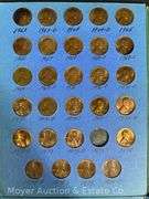 3 Lincoln Head Cent Collector Books, Partially Complete