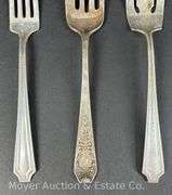 (3) Sterling Silver Forks, Assorted Patterns, 4.39 Troy Ounces