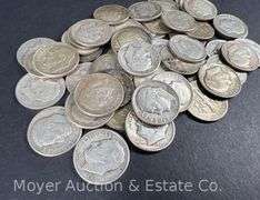 (50) Roosevelt Silver Dimes