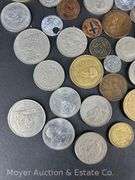Group of Misc. Foreign Coins and Tokens