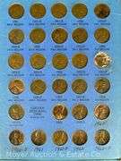 3 Lincoln Head Cent Collector Books, Partially Complete