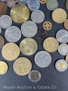 Group of Misc. Foreign Coins and Tokens
