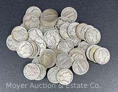 (50) Mercury Dimes