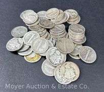 (50) Mercury Dimes