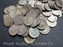(100) Roosevelt Silver Dimes