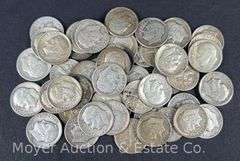 (50) Roosevelt Silver Dimes