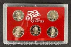 (2) 2007 50 State Quarters Silver Proof Sets