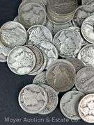 (50) Mercury Dimes