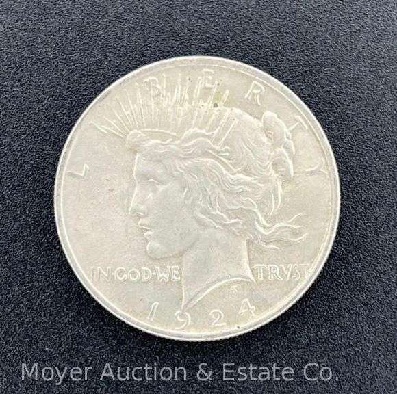 1924-P Peace Silver Dollar image