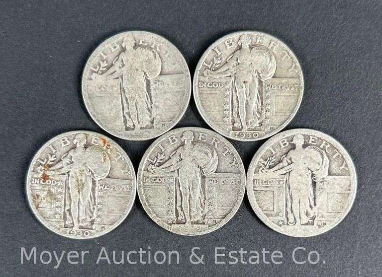 (5) Standing Liberty Quarters image
