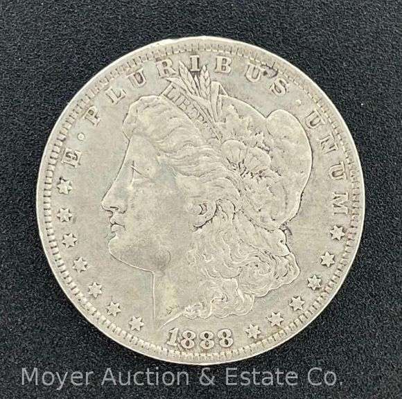 1888-O Morgan Silver Dollar image