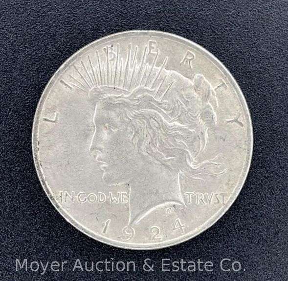 1924-P Peace Silver Dollar image