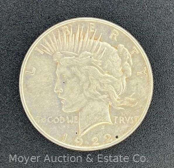 1922-P Peace Silver Dollar image