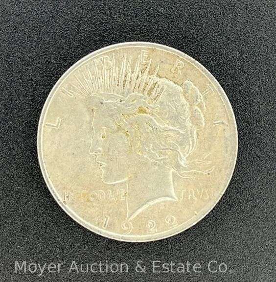 1922-P Peace Silver Dollar image