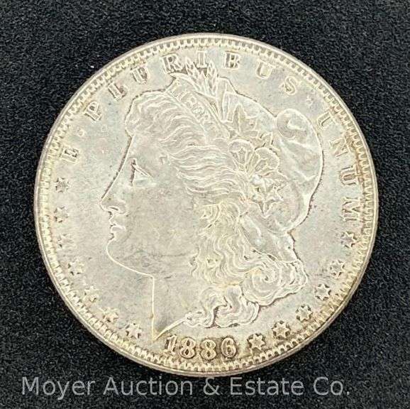 1886-P Morgan Silver Dollar image