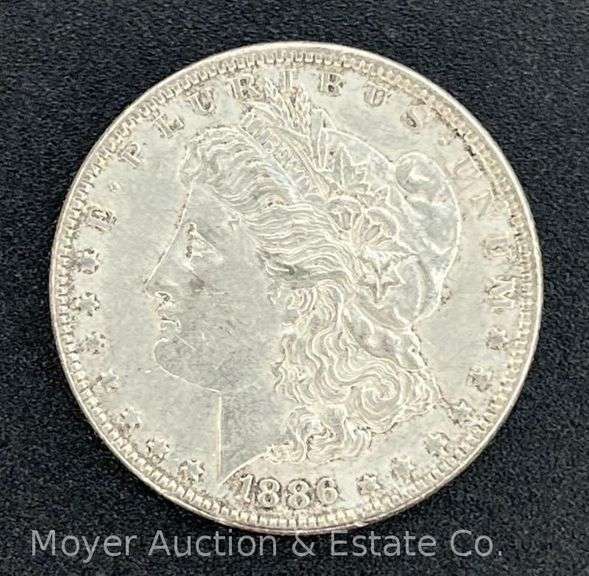 1886-P Morgan Silver Dollar image