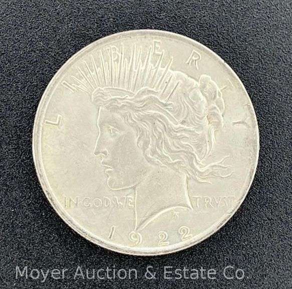 1922-P Peace Silver Dollar image