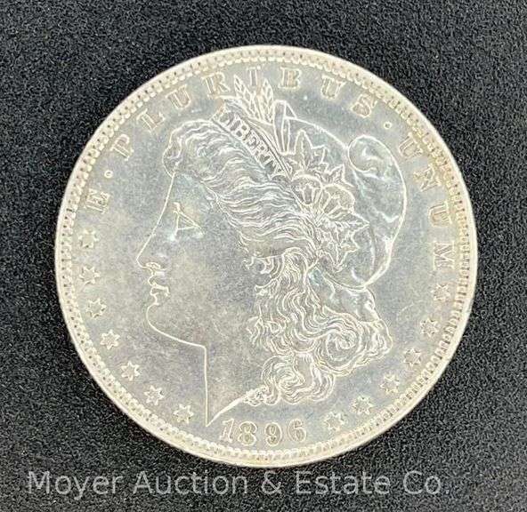 1896-O Morgan Silver Dollar image