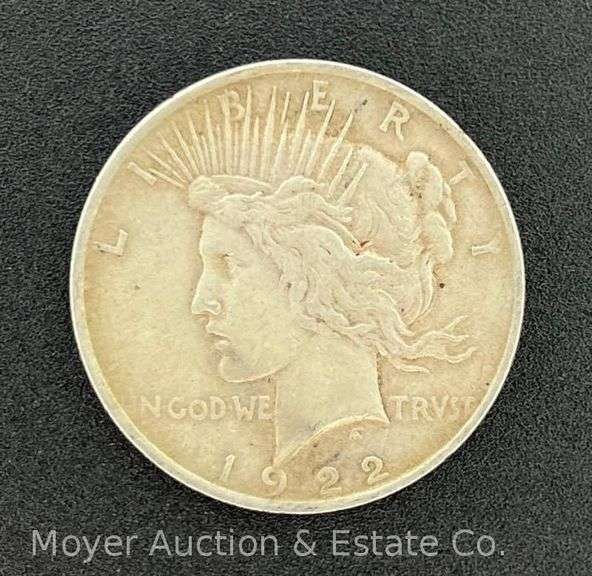 1922-P Peace Silver Dollar image