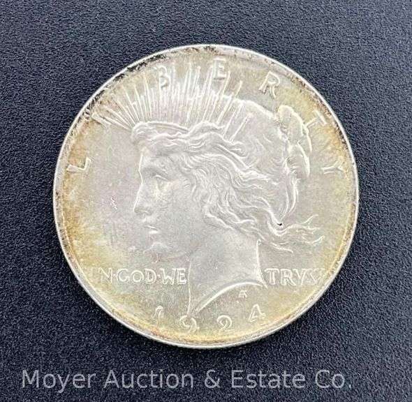 1924-P Peace Silver Dollar image