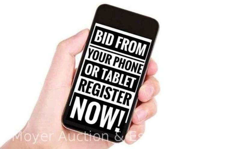 Reminder: Auction pickup is Thursday May 29th from 9-6 at our Alden office image