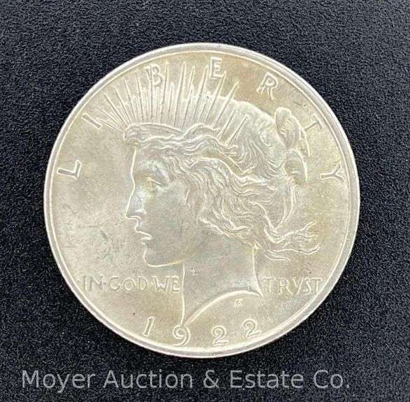 1922-P Peace Silver Dollar image