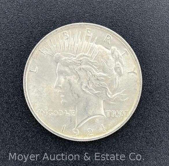 1924-P Peace Silver Dollar image