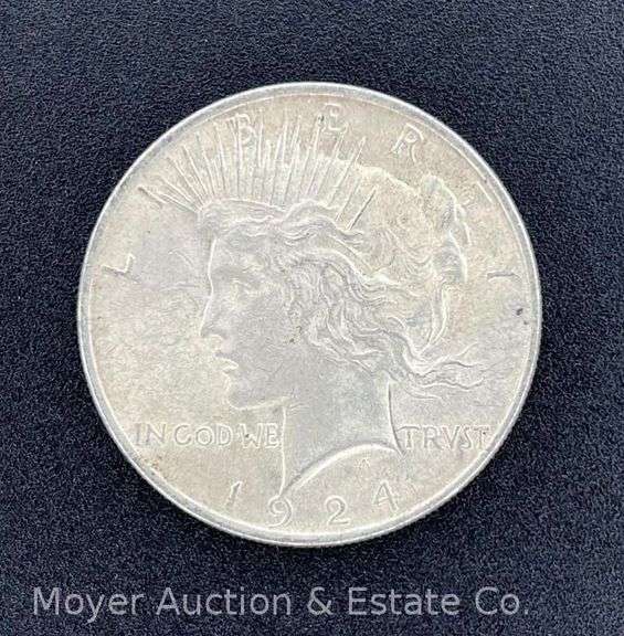 1924-P Peace Silver Dollar image
