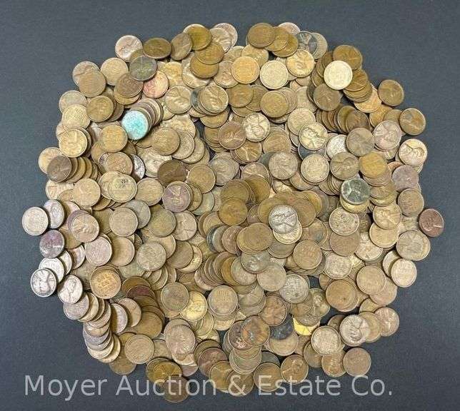 (500) Asst. Wheat Pennies image