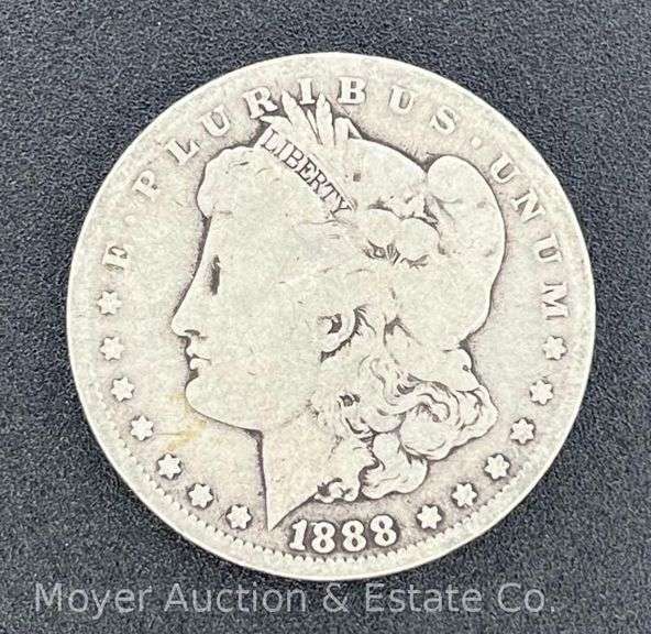 1888-O Morgan Silver Dollar image