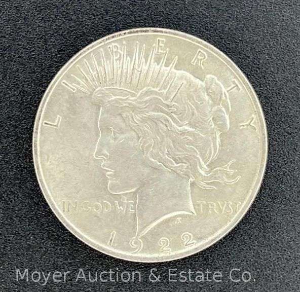 1922-P Peace Silver Dollar image